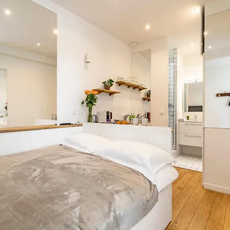 Daire 3° Centre Marais -cocon Calme *